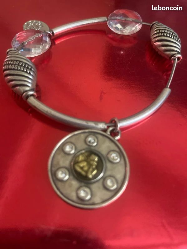 BJ 35 bracelet femme argenté ange (image 2)