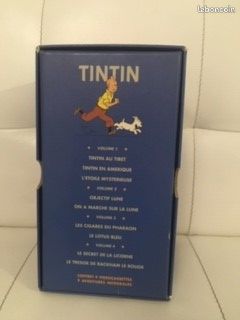 Coffret de 4 cassettes vhs tintin (image 2)