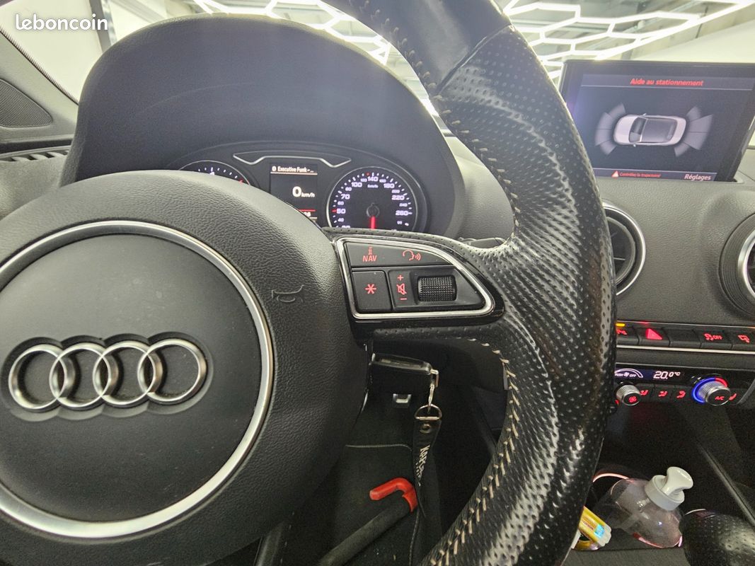 Audi A3 CABRIOLET Sportback S line 184ch quattro S-tronic / régulateur de vitesse auto adaptatif / siege chauffant /drive slect / climatisation bi-zone / feux automatique (image 21)