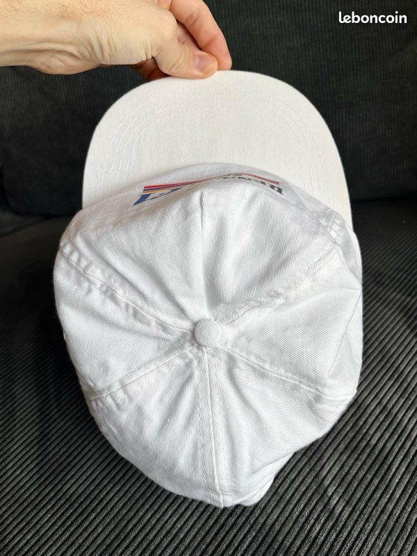 Casquette Vintage Renault Sport F1 – Années 90 – Logo Grand Format – Taille Unique Grise