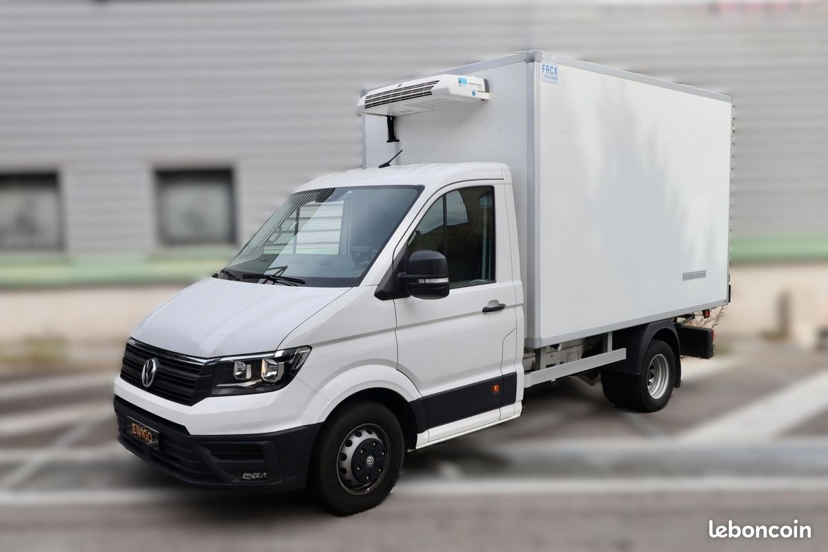 Volkswagen crafter vu frigorifique -ttc 39 997 (tva recup.) -2.0l tdi 175ch 35l3 -2 cam.recul -carplay -dispo 30/6 (image 1)