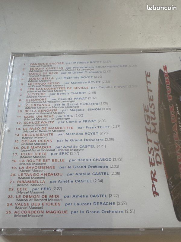 Cd prestige du musette (image 2)