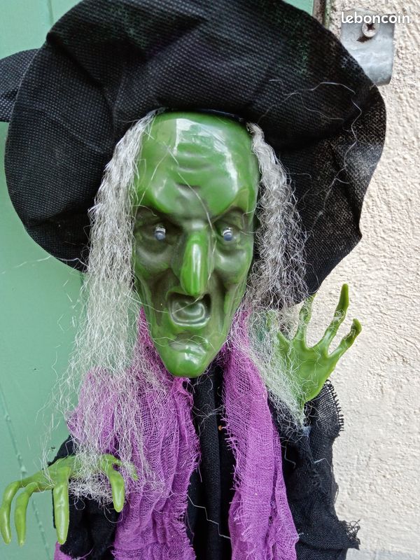 Lot halloween poupée Vaudou et sorcière (image 1)
