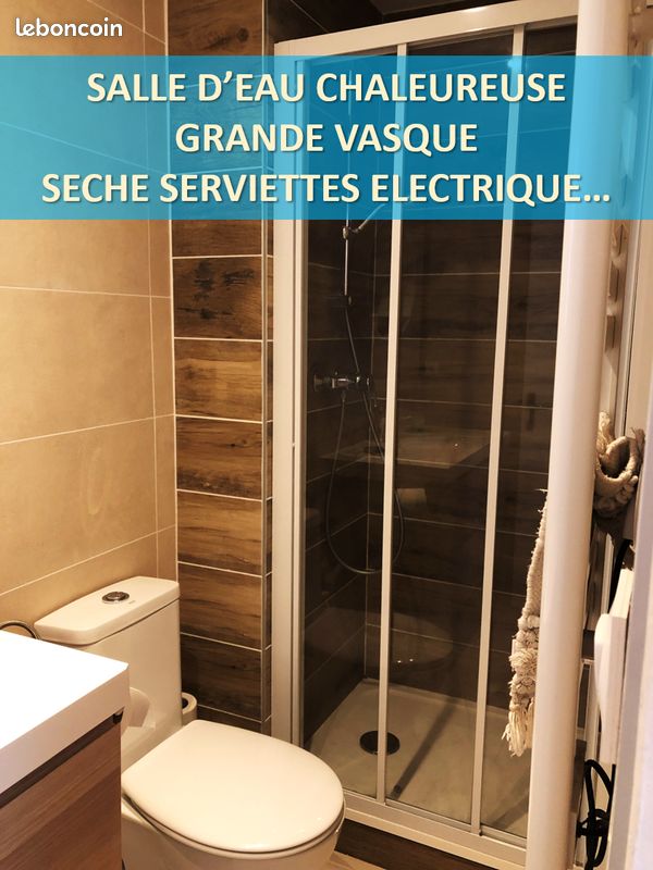 PROMO Gd studio cabine 50m plage, parking privé couvert (image 9)