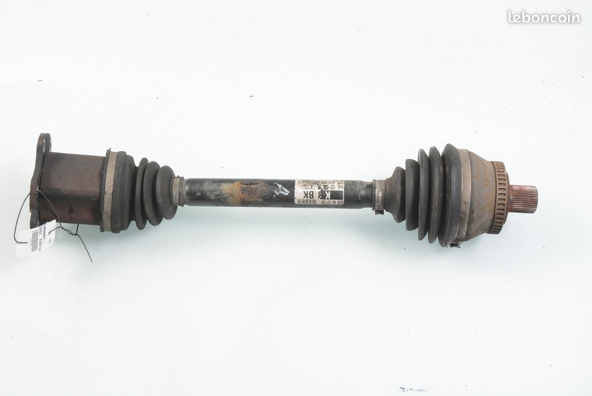 Cardan gauche pour Audi A4 8E VW SEAT SKODA à partir du 11/04 référence  8E0407271BK - Équipement auto