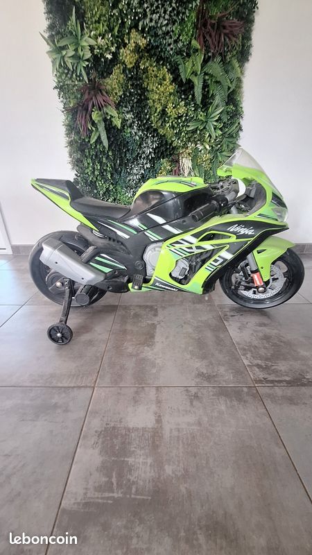 Moto Kawasaki Ninja électrique (image 1)