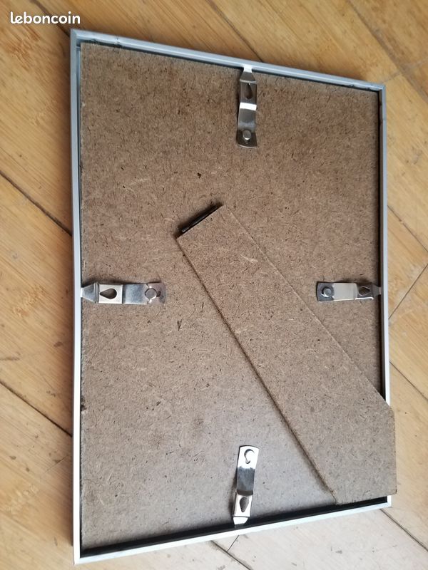 Cadre alu brossé 30,5 cm x 22 cm état neuf (image 3)