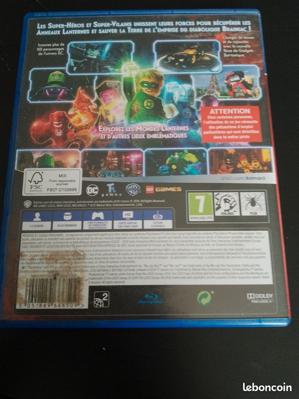 Jeux ps4 Batman 3 (image 2)