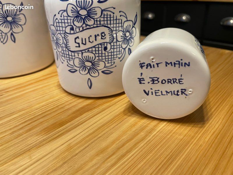3 pots à condiments E.BORRE VIELMUR (image 6)