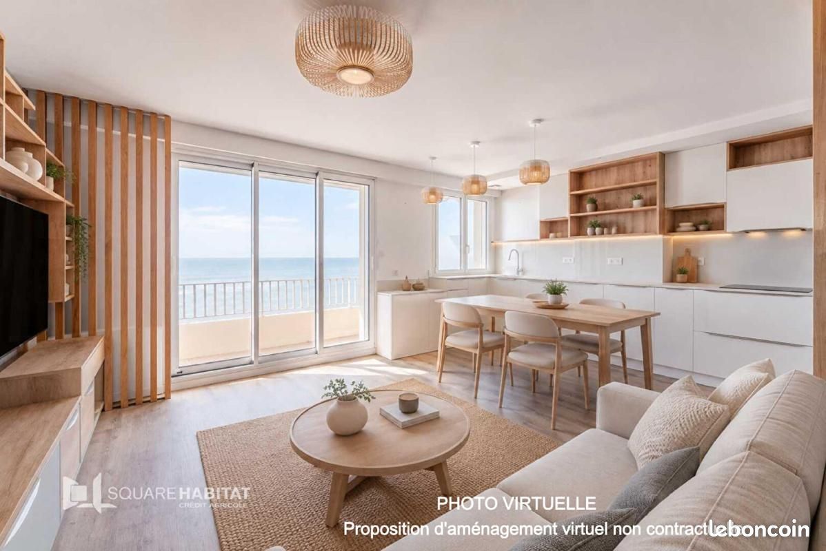 Appartement 3 pièces 57 m² · à Saint-Hilaire-de-Riez · 57 m² · 299 900 €