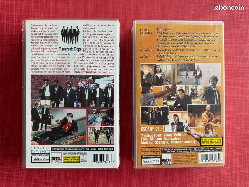 VHS - Pulp Fiction & Reservoir Dogs (image 3)