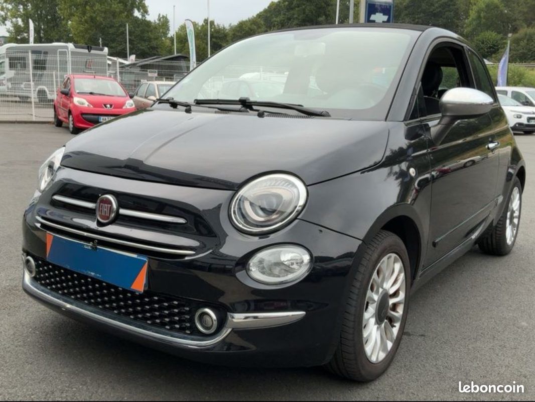FIAT 500C 1.2 8v 69ch Popstar - 1 AN D ENTRETIEN OFFERT (image 1)