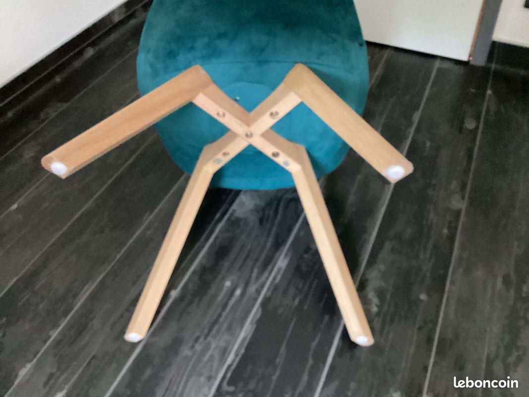 Chaise velours (image 5)