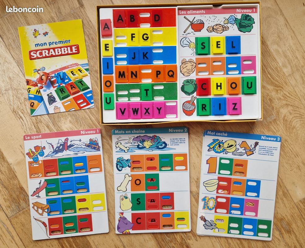 Lot Scrabble enfant (image 2)