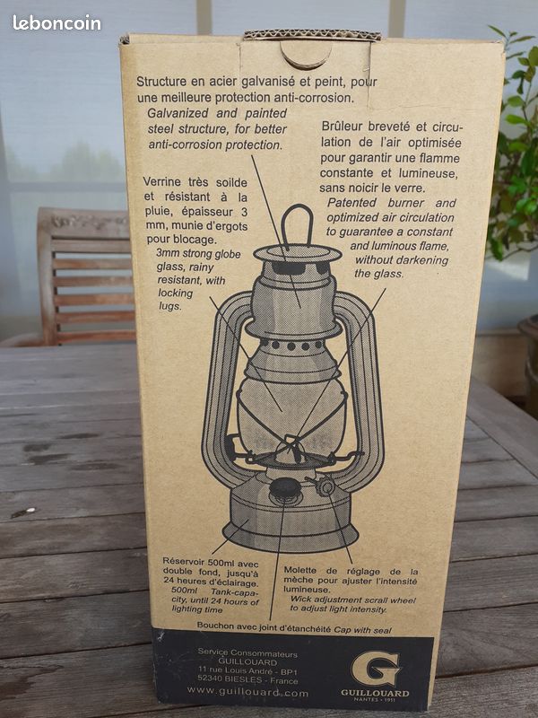 Lampe tempête NEUVE (image 4)