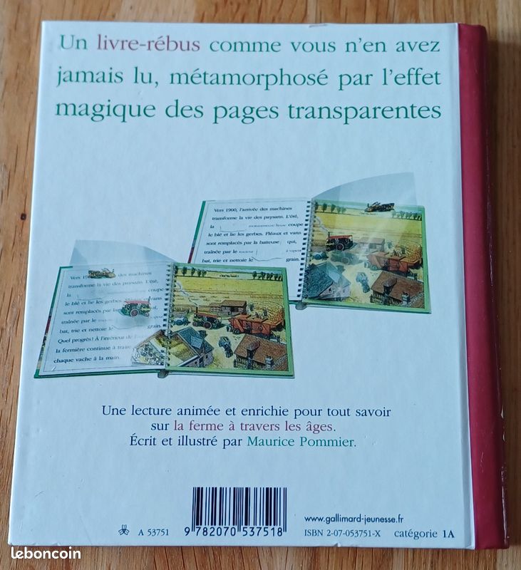 Livre rébus "la ferme" (image 4)