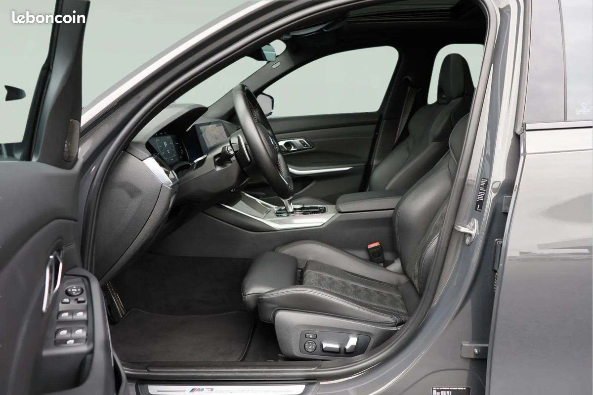 BMW M3 Competition * Dravit Grey * Toit Ouvrant * Harman Kardon * HUD * Sièges M Carbon Look (image 9)