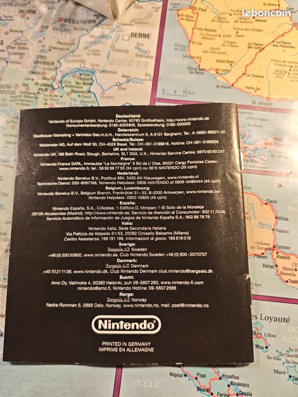 Zelda The Minish Cap boite vide et notices (image 14)