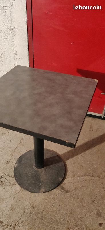 Table bistrot pied fonte (image 2)