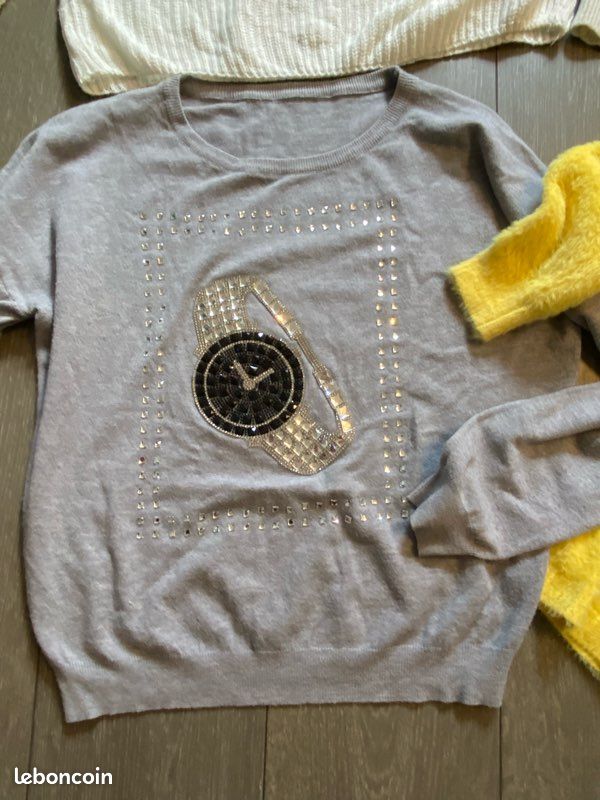 Lot pull hiver femme S (image 2)