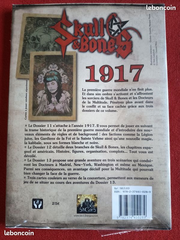 Supplément pour le JDR Skull & Bones : 1917 (image 2)