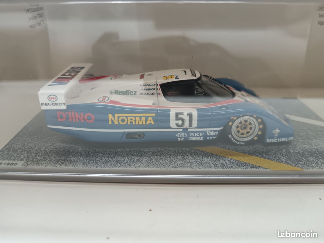 Voiture Miniature WM Peugeot #77 24h Le Mans 1978 - 1/43 Bizarre BZ386 - Neuf