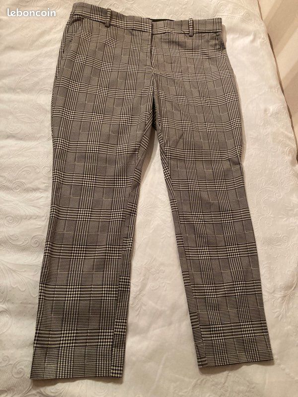 Pantalon prince de galle noir et blanc (image 3)
