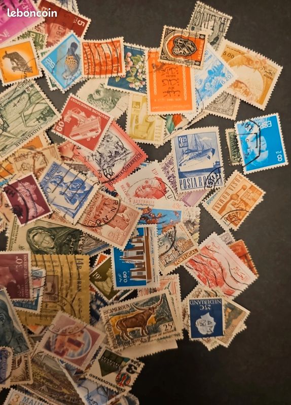 Lot 450t monde tous differents (lot1) (image 7)