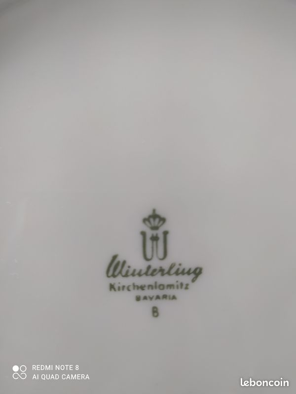 12 assiettes porcelaine Winterling (image 3)