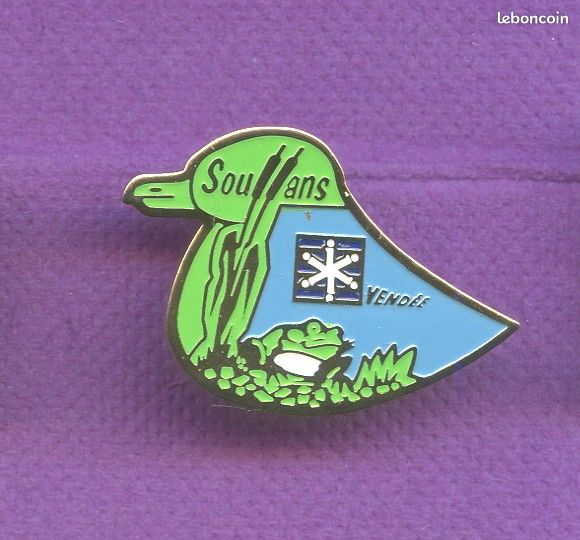 Rare pins grenouille soullans vendée w811 (image 1)