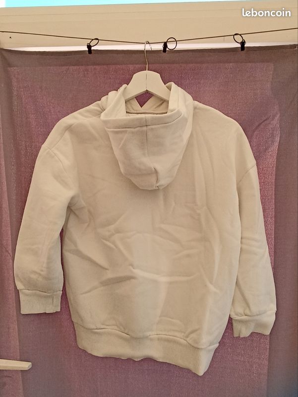 Sweat shirt à capuche fille (image 4)