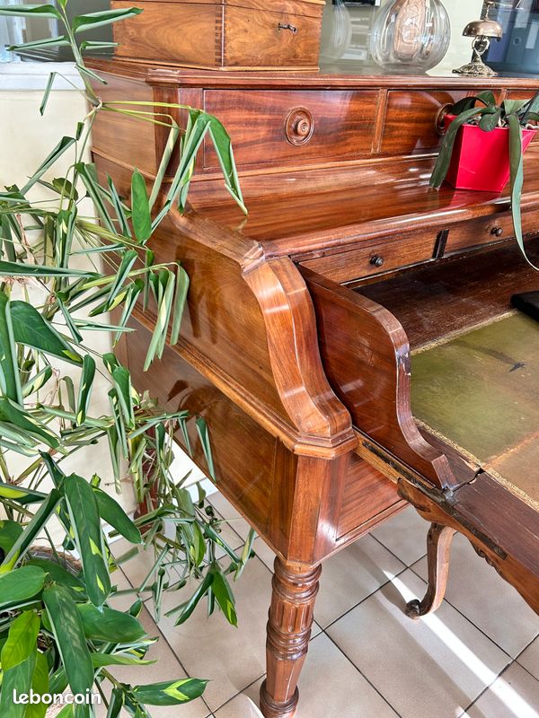 Bureau de notaire à cylindre (image 6)