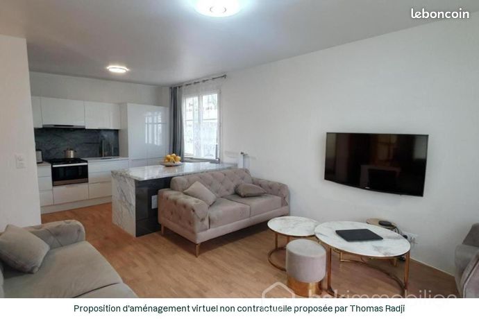 Appartement 3 pièces 59 m²