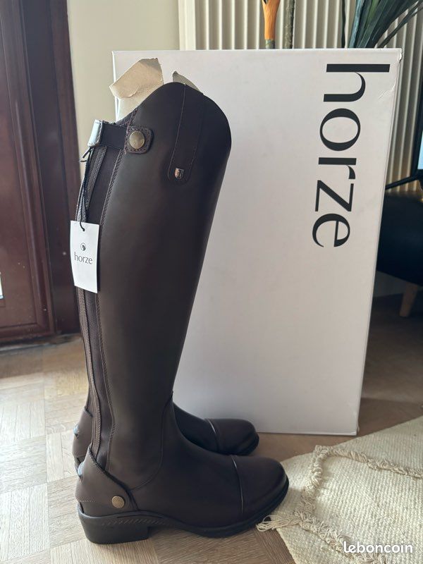 Bottes d'équitation en néoprène Horze Nome