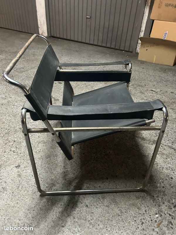 Fauteuil Wassily de marcel breuer copie (image 2)
