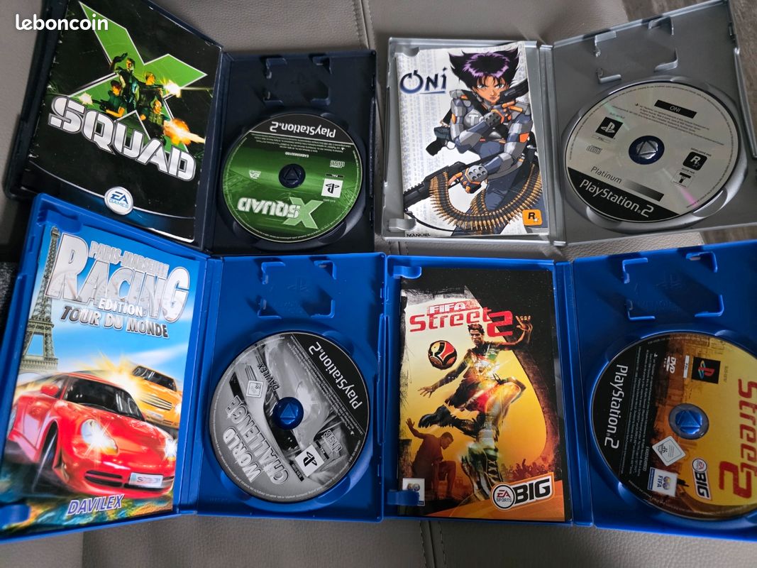 Lot de 4 jeux ps2 - Jeux vidéo