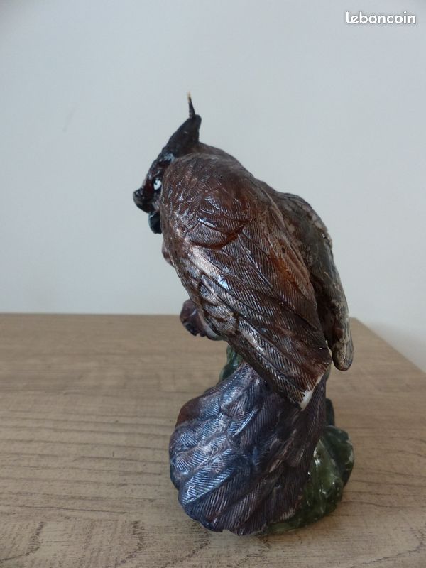 Bougie Chouette Hibou Vintage (image 2)