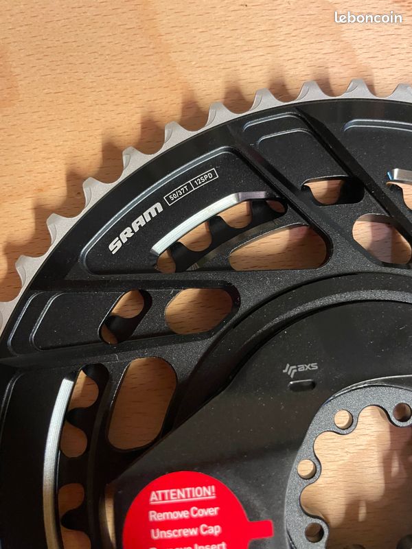 Paire de plateaux sram force E1 axs capteur de puissance 50-37 neuf (image 2)
