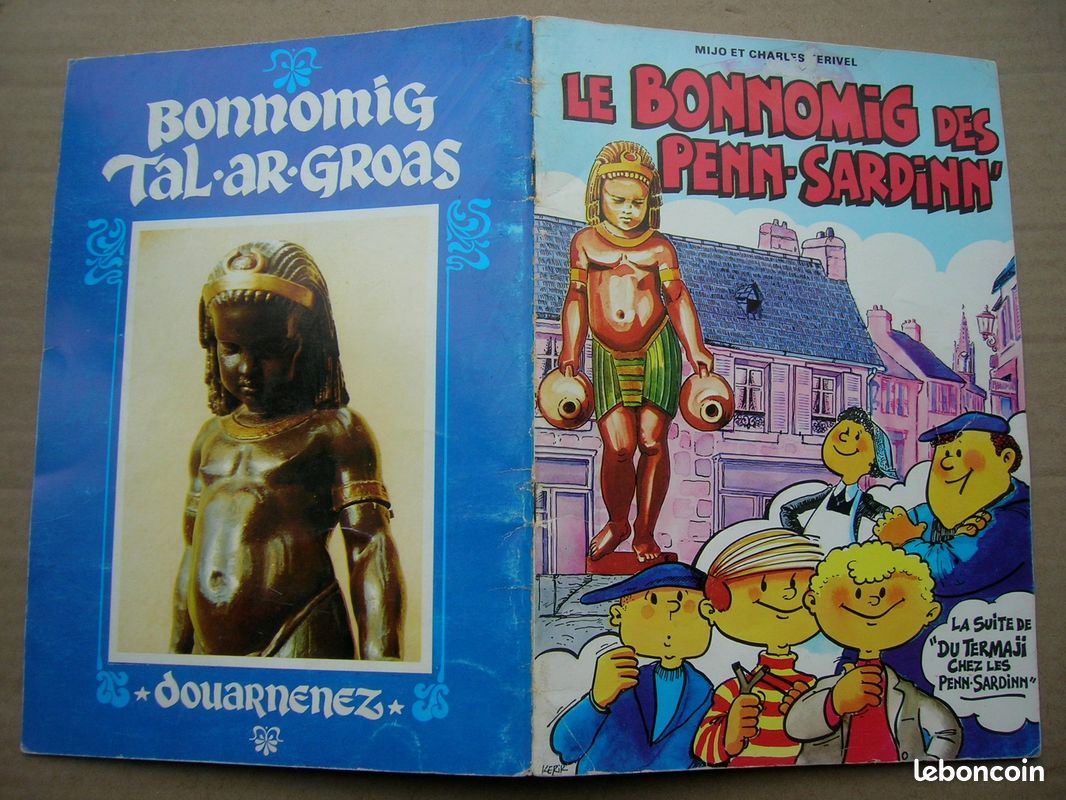 LE BONNOMIG DES PENN-SARDINN - BD de Charles KERIVEL - EO de 1980 en BE+ (image 2)