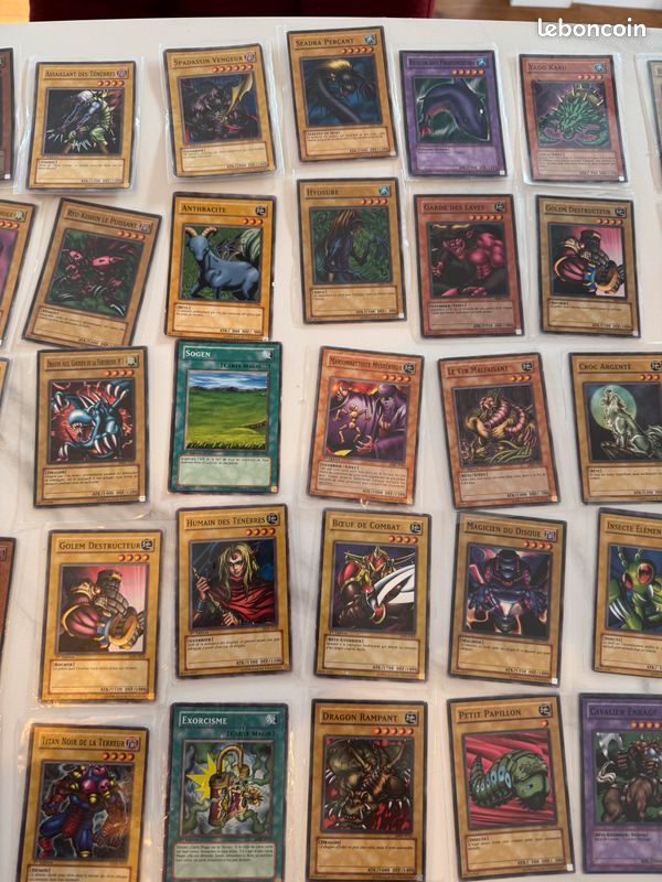 Lot 97 cartes Yu-Gi-Oh françaises 1ère édition — dont Dragon Blanc, Sœurs de Harpie, Monster Reborn (image 16)