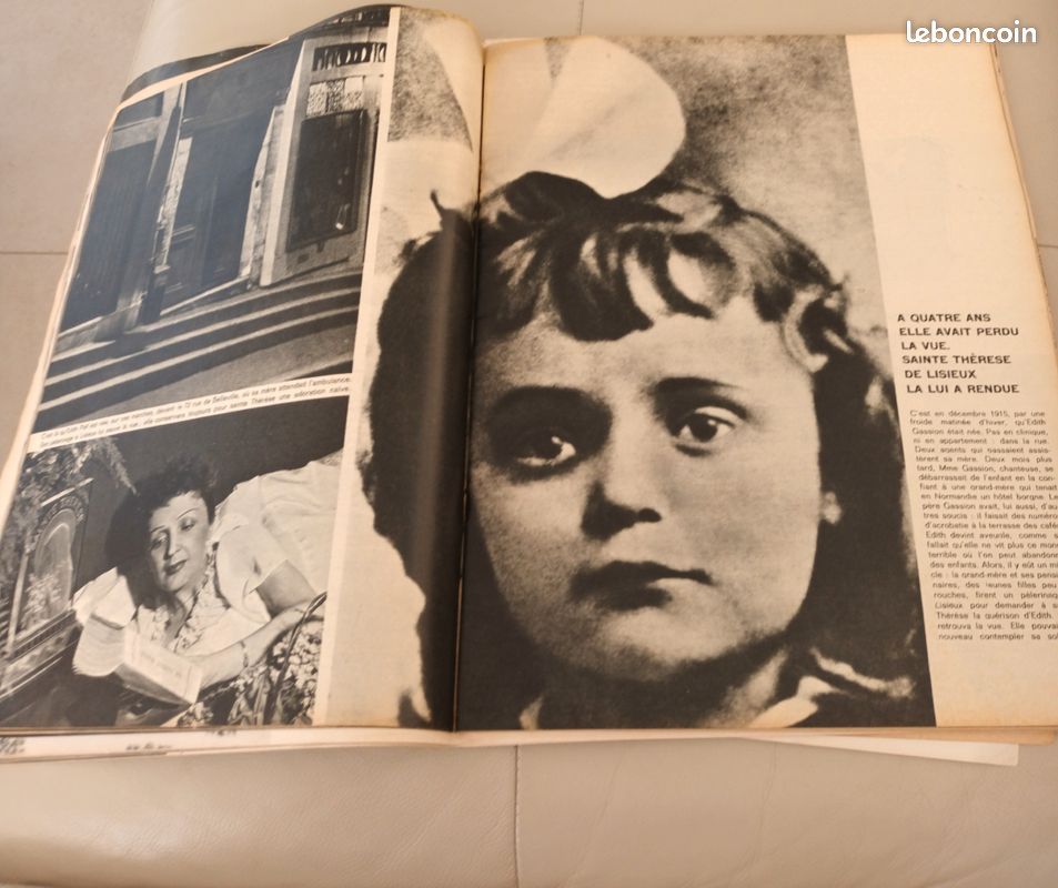 PARIS MATCH N°759 26/10/63 Edith Piaf Maroc-Algerie De Gaulle Autoroute Cocteau EUR 5,00