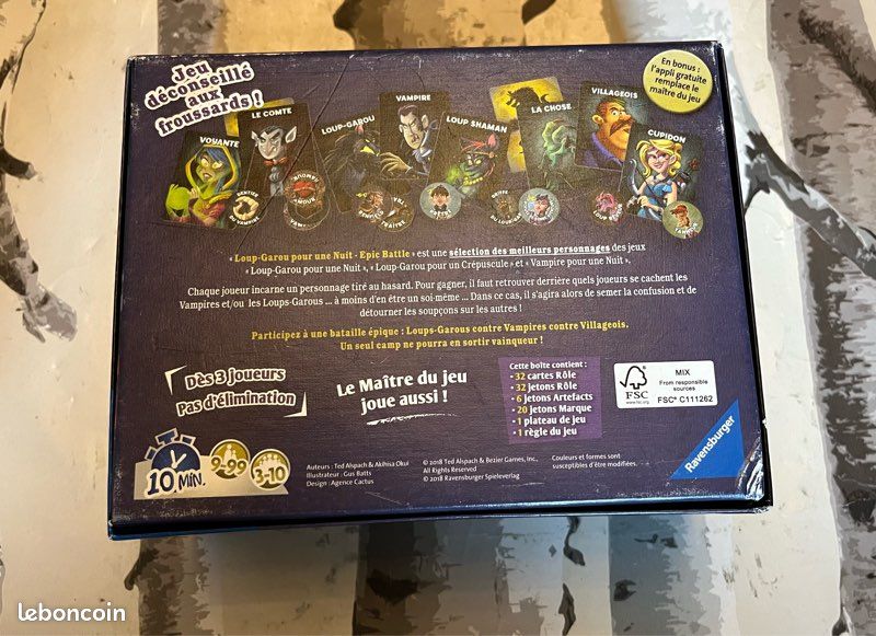 Jeu Loup Garou battle epic (image 2)