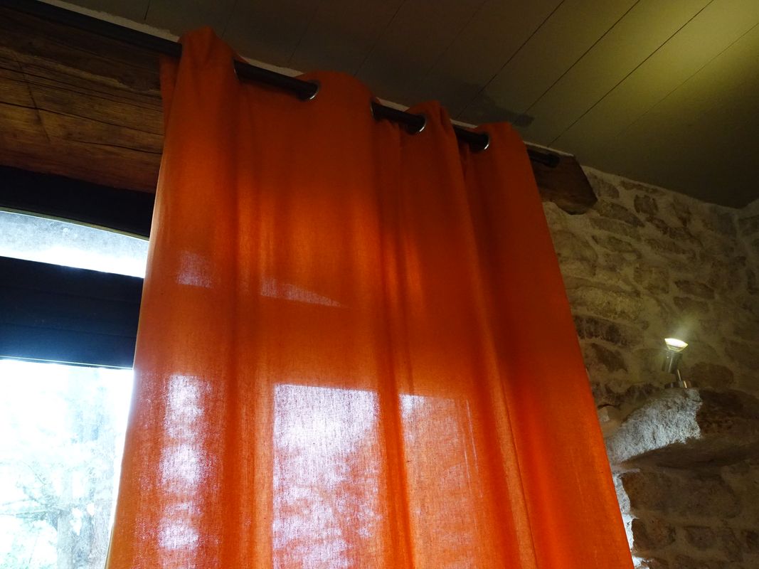 Rideaux, voilage et store orange d'occasion - Annonces décoration
