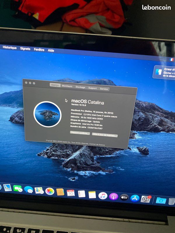 MacBook Pro 15 pouces (image 3)