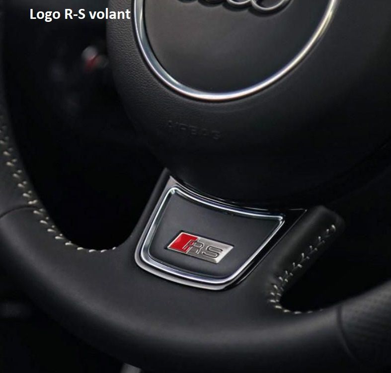 Audi S-line autocollants pour volant 