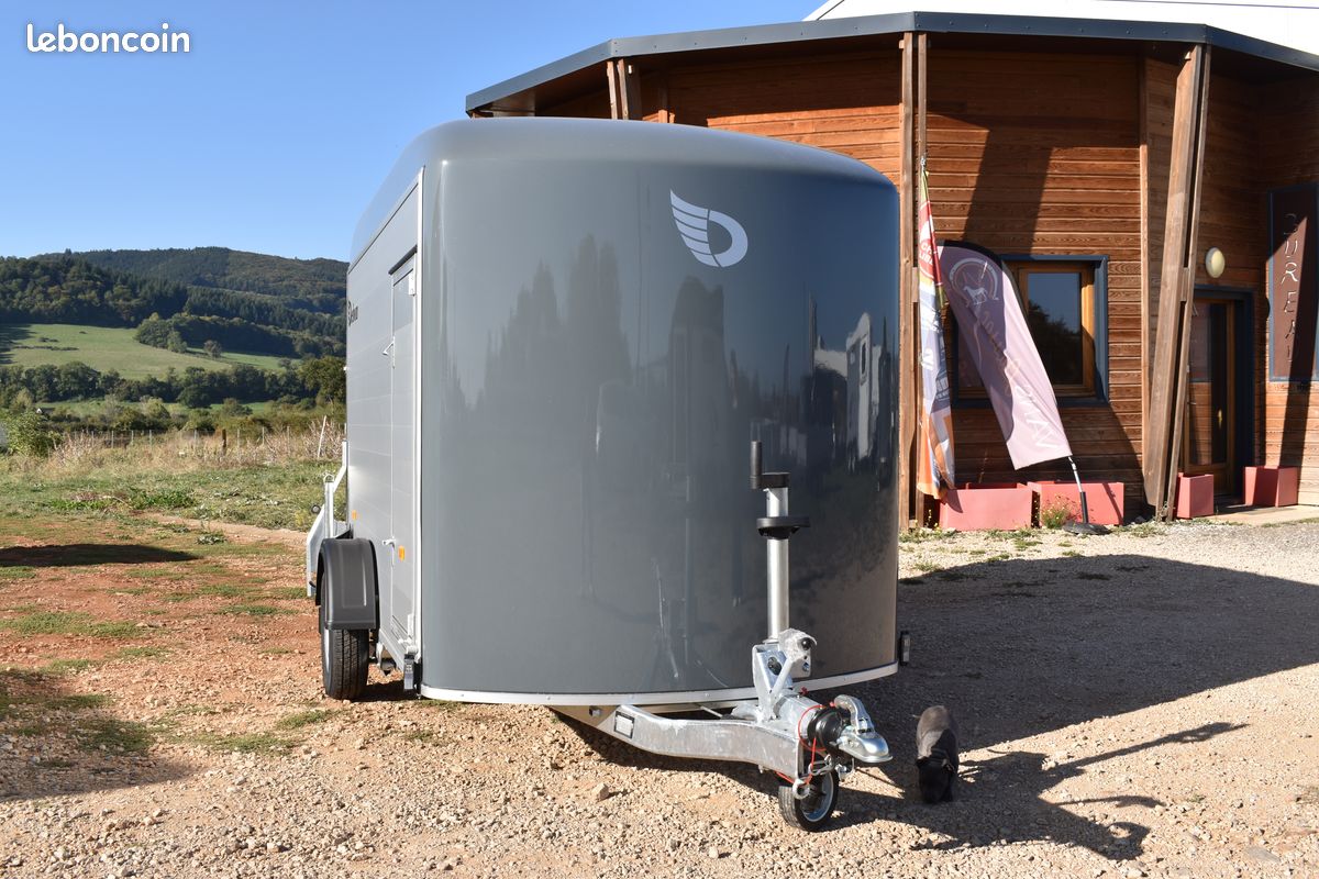 Remorque fourgon Debon Roadster 400 aluminium grise - aménagement possible (image 4)