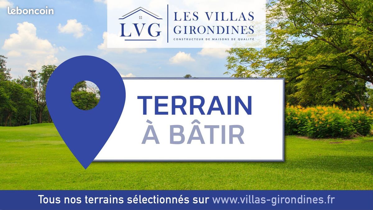 Terrain à bâtir de 600 m² à SAINT-ANDRE-DE-CUBZAC (33) · à Saint-André-de-Cubzac · 35 000 €