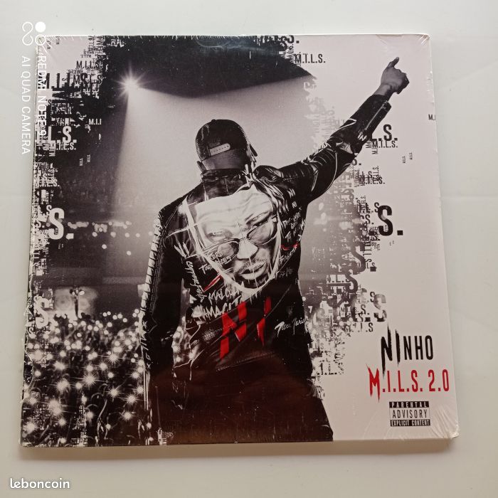 Disque vinyle 33 T - NINHO MILS 2.0 RAP FRANCAIS (image 1)