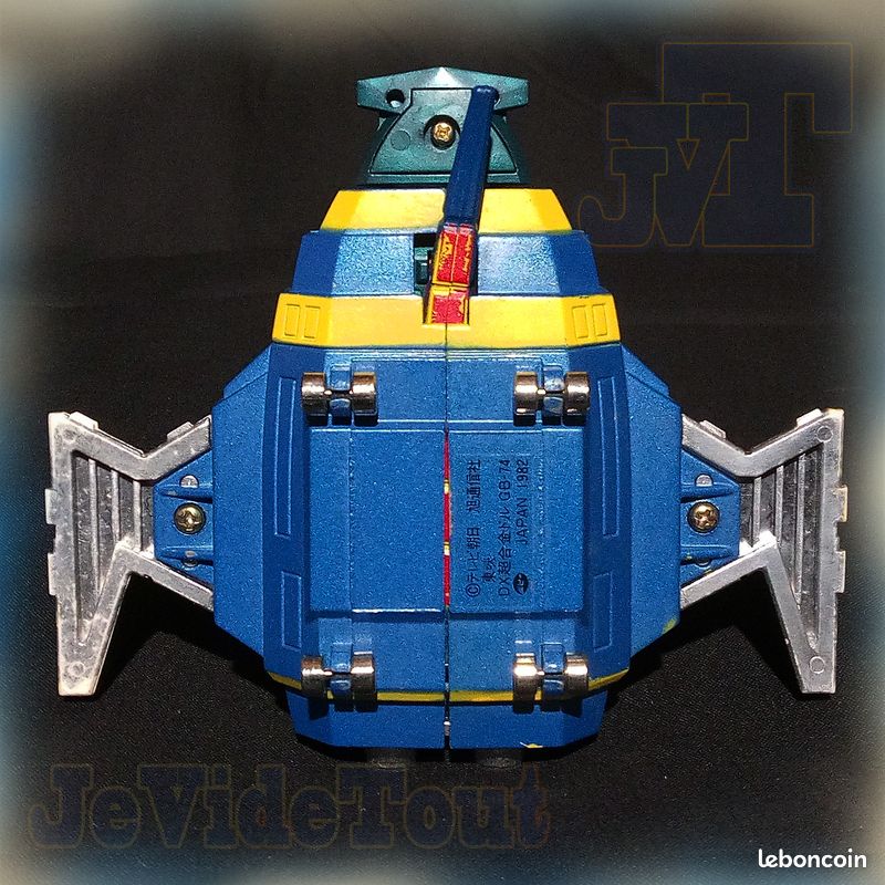 X-Or Gavan Tank Rundon Gavion Incomplet – Jouet Vintage Bandai Popy 1982