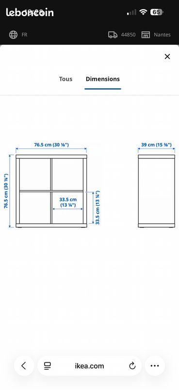 Meuble Kallax Ikea (image 5)
